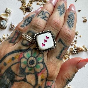 HEART Dice Ring